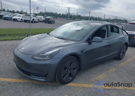2023 Tesla Model 3 Rear-Wheel Drive from USA, damaged, VIN 5YJ3E1EA4PF570469